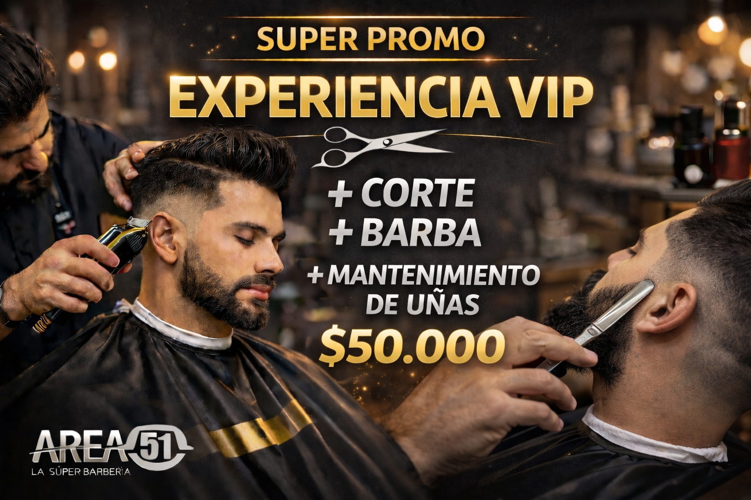 SUPER PROMO + BARBA!!